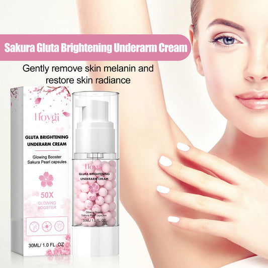Brightening Underarm Cream Lightens Dark Joints, Elbows And Armpits, Whitens Skin, Moisturizes And Beautifies Creams